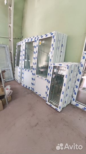 Пластиковые входные двери 90х210