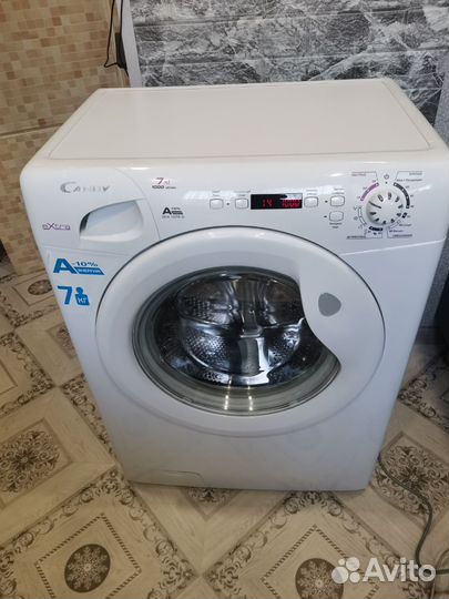 Узкая стиральная машина Candy 7кг