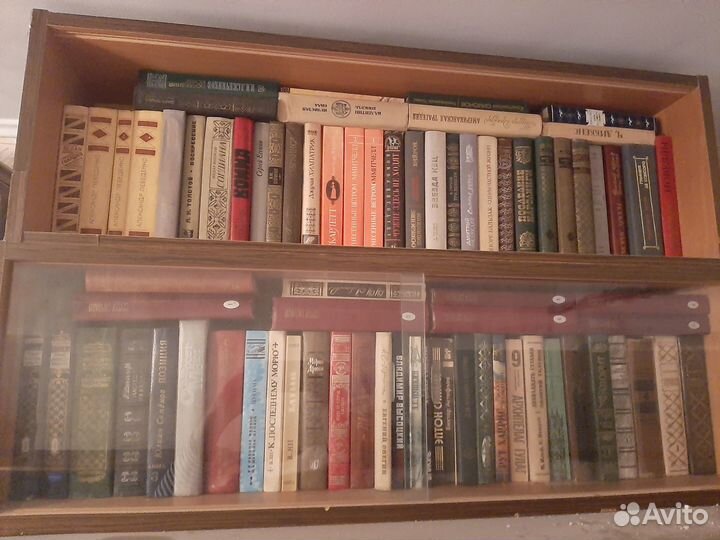 Полки с книгами-целая библиотека