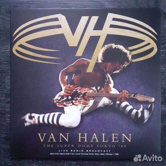 Виниловая пластинка Van Halen – The Super Dome Tokyo '89 (Black Vinyl LP)