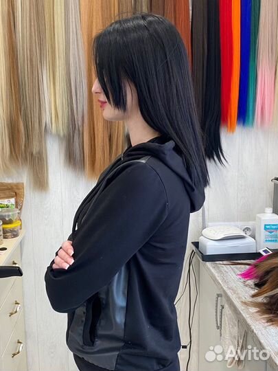 Натур.волосы для наращивания 70см