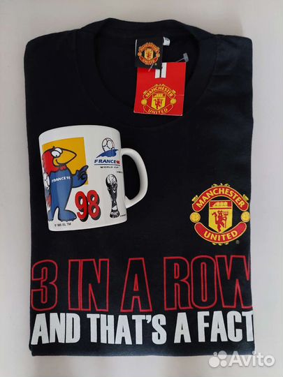 Футболка Manchester United мужская новая и кружка