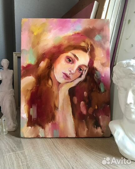 Картина маслом на холсте, 30/40 см