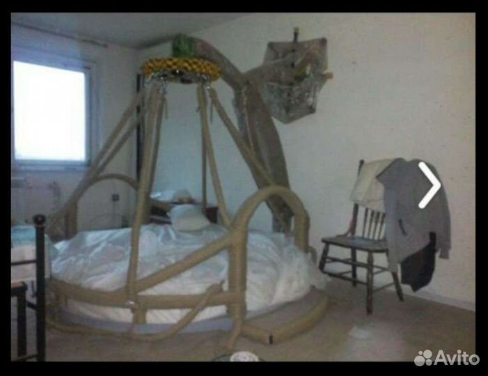 Детская кровать пальмовый островок