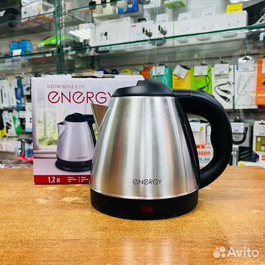 Чайник электр. Energy E-212 (диск, 1,2л)