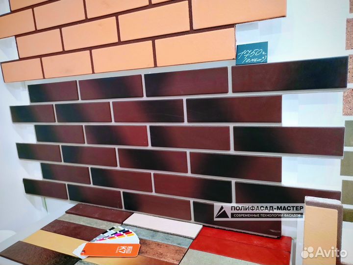 Фасадные термопанели под кирпич