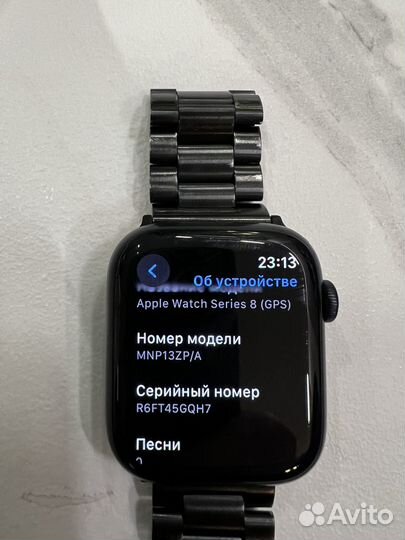 Часы apple watch 8 45 mm бу