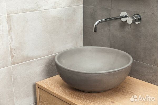 Раковина из бетона