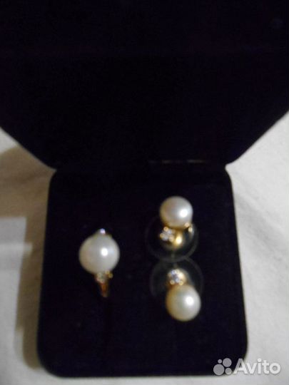 Серьги и колечко 17р