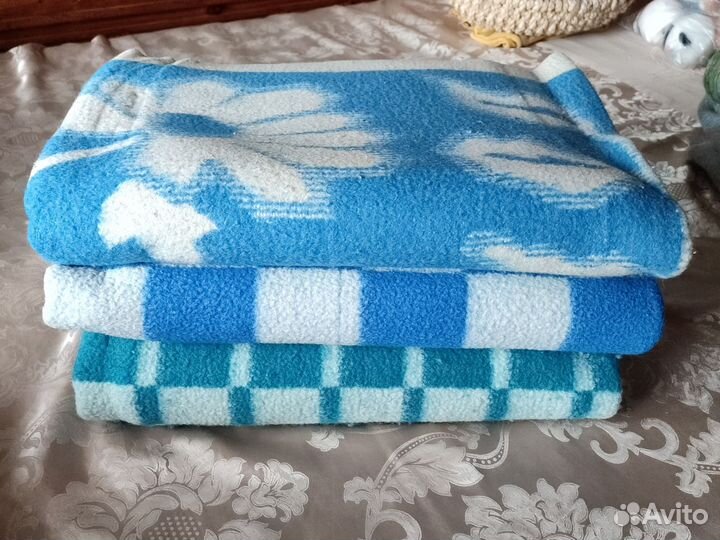 Шерстяное одеяло полуторное