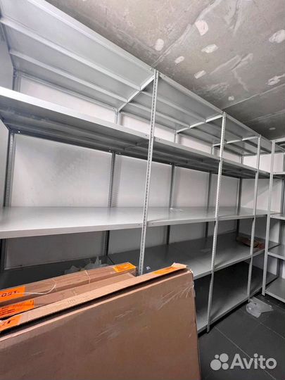 Стеллаж разборный металлический