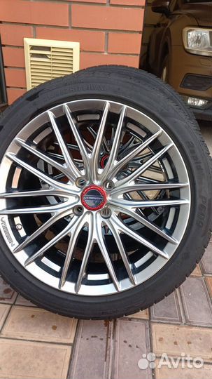 Литье диски r17 4x100 с резиной