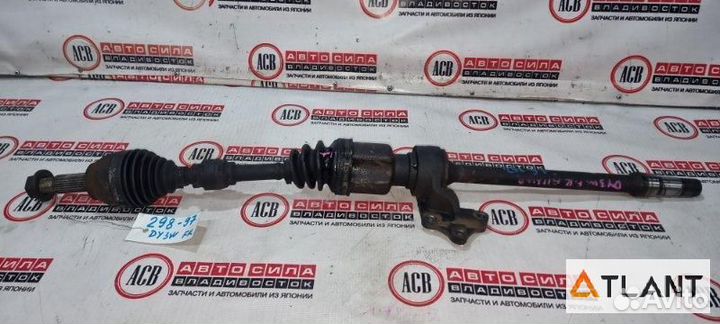 Привод передний правый mazda demio