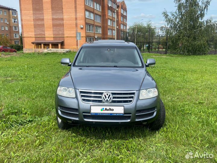 Volkswagen Touareg 2.5 AT, 2004, 100 000 км