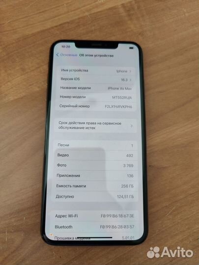iPhone xs max 256 gb gold