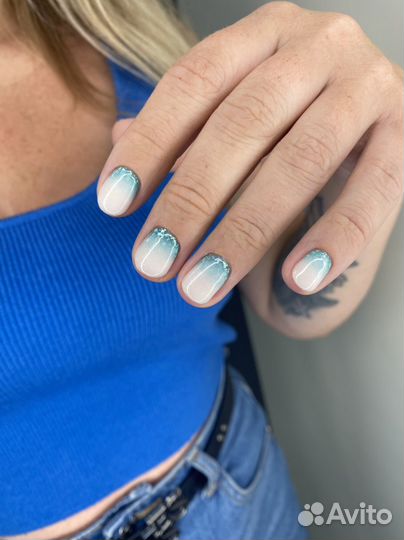 Маникюр, педикюр, гель лак, в центре