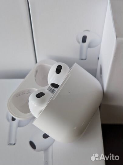 Беспроводные наушники airpods 3 новые lux