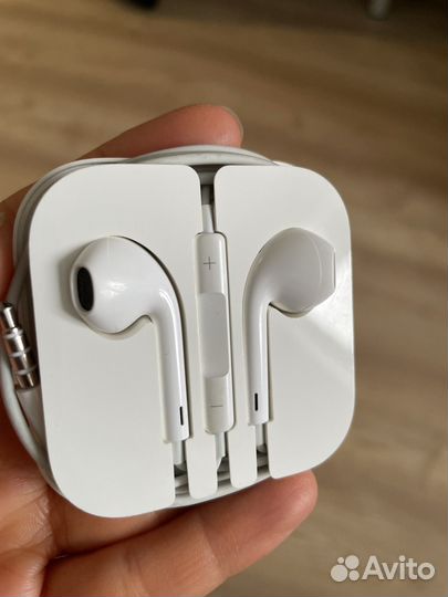 Наушники Apple earpods 3.5 мм оригинал бу