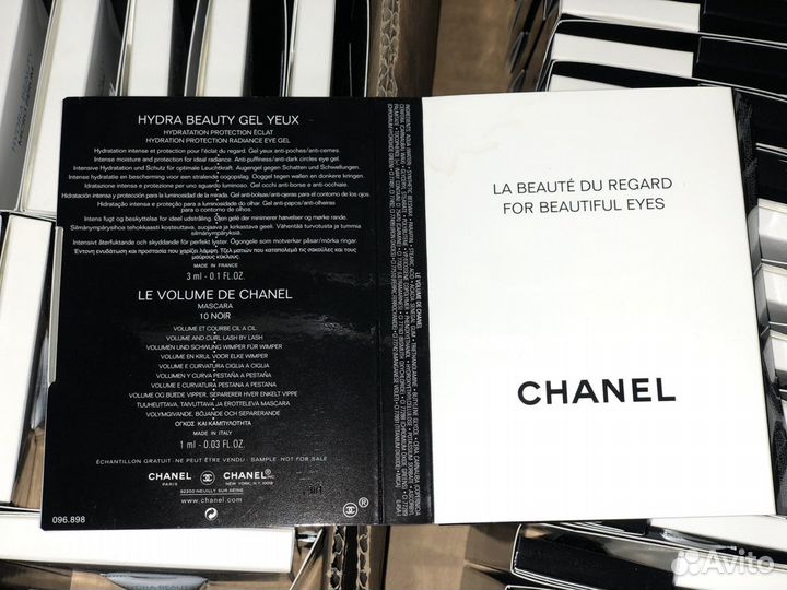 Chanel пробники туши