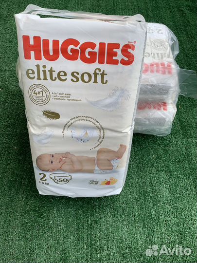 Подгузники детские Huggies elite soft