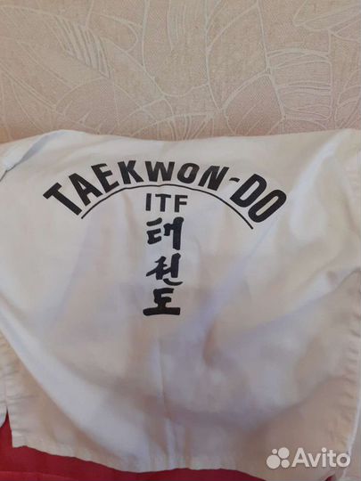 Костюм для тхэквандо 5-6 лет