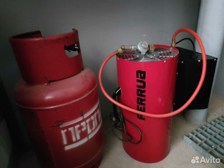 Газовый воздухонагреватель 