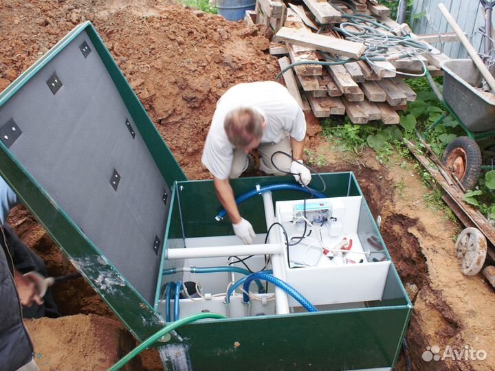 Септик эко Green 4 без откачки