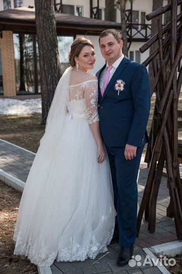 Свадебное платье 48-50