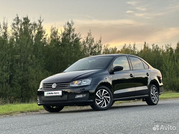 Volkswagen Polo 1.6 AT, 2019, 56 670 км