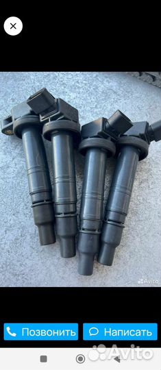 Катушка зажигания toyota corolla 150