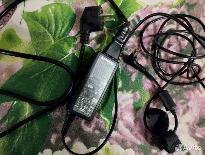 Блок питания для ноутбука lenovo 20v 1,5a