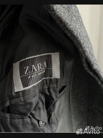 Пальто мужское zara l