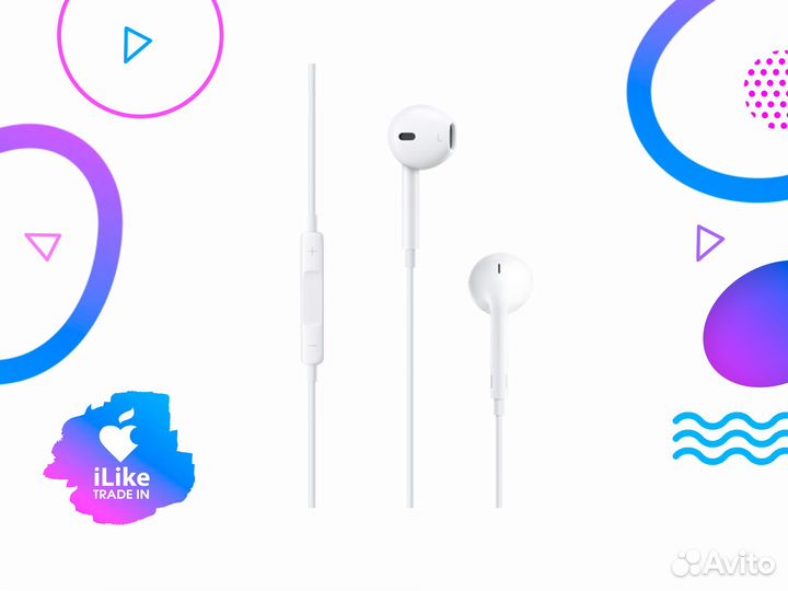 Наушники Apple EarPods с разъёмом 3,5 мм