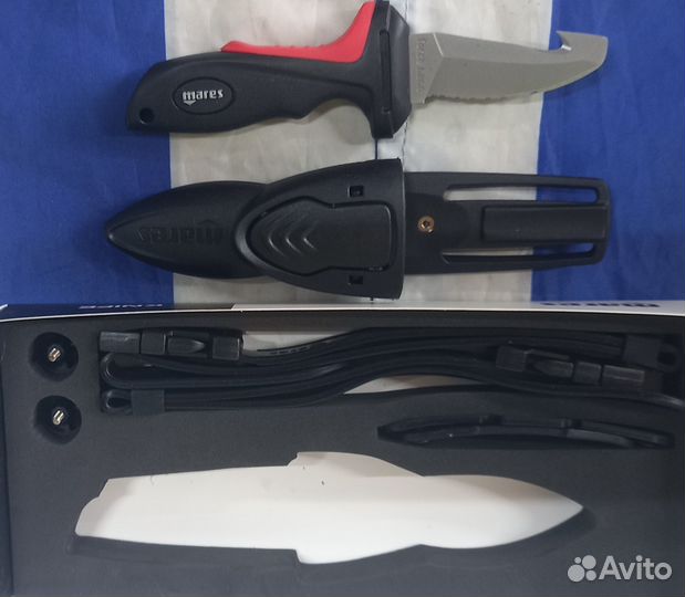 Нож для дайвинга Mares Force Nano Plus