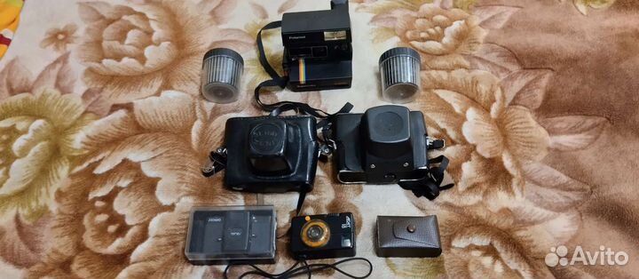 Фотоаппараты СССР Зенит Ломо Агат Киев Polaroid