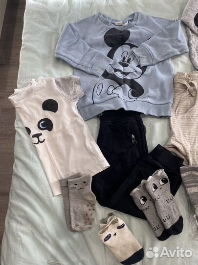 Вещи пакетом, hm на мальчика 80-86