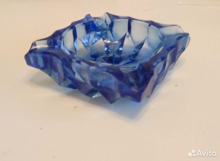 Цветное стекло, хрусталь 1960-1990гг