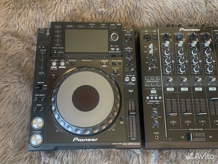 Pioneer cdj 2000 nexus и djm 900 nexus