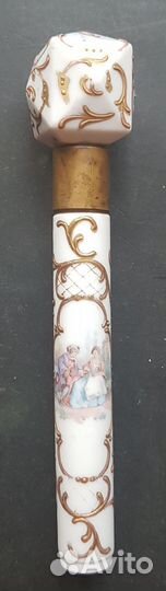Ручка для зонта, фарфор, 19-й век