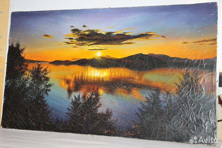 Картина. Пейзаж. Холст, масло. Автор А. Комаров *