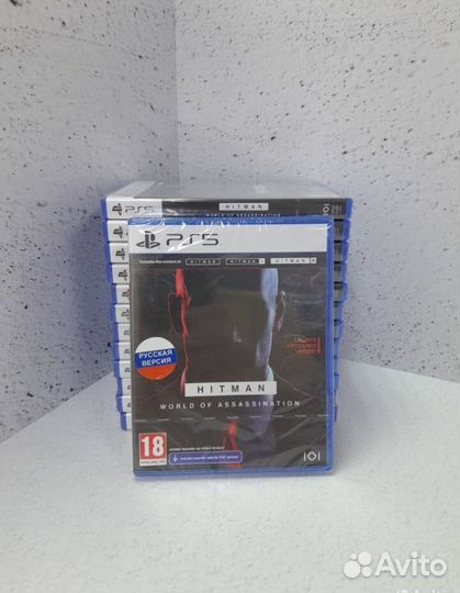 Hitman world of assassination ps5/ps4 диск