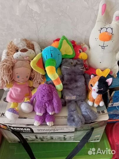 Мягкие игрушки пакетом