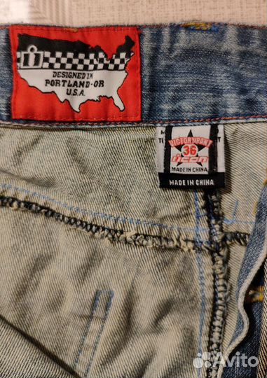 Мотоджинсы мужские icon victory