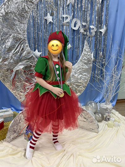 Новогодний костюм эльфа