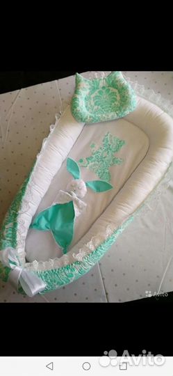 Бортики и балдахин в кроватку