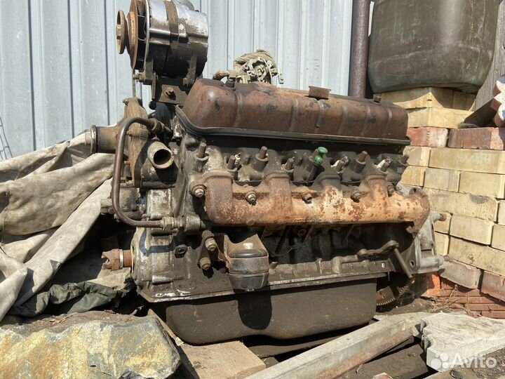 Двигатель газ 53 разбор