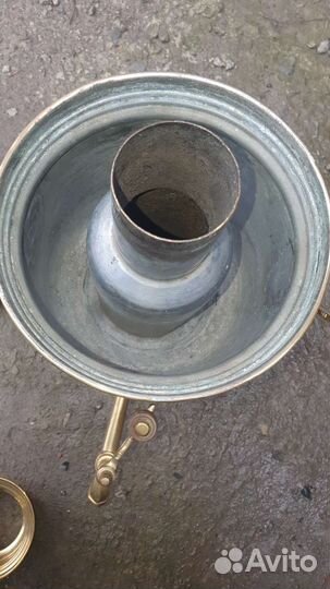 Самовар на дровах старинный