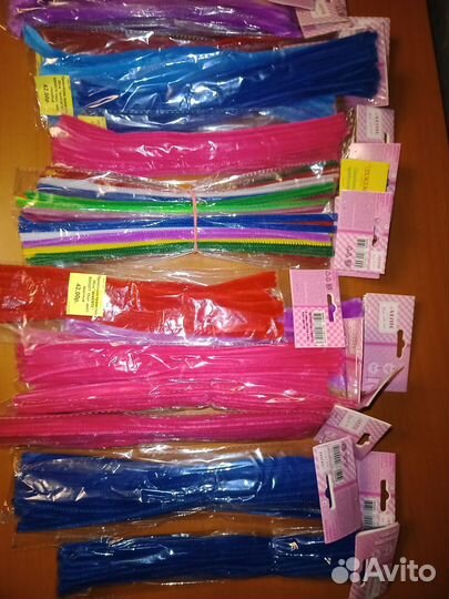 Пушистая проволока, помпоны