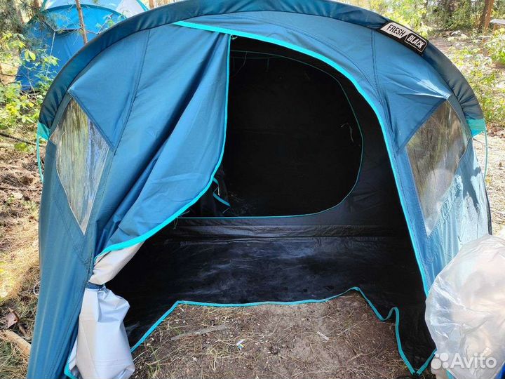 Quechua mh100 XL f&b 3-х местная