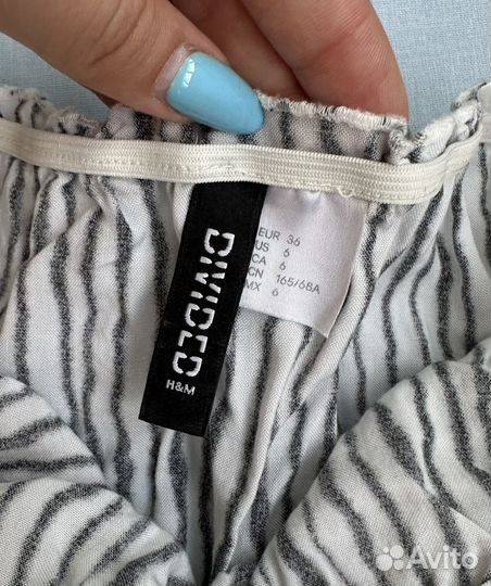 Комбинезон женский летний в полоску H&M